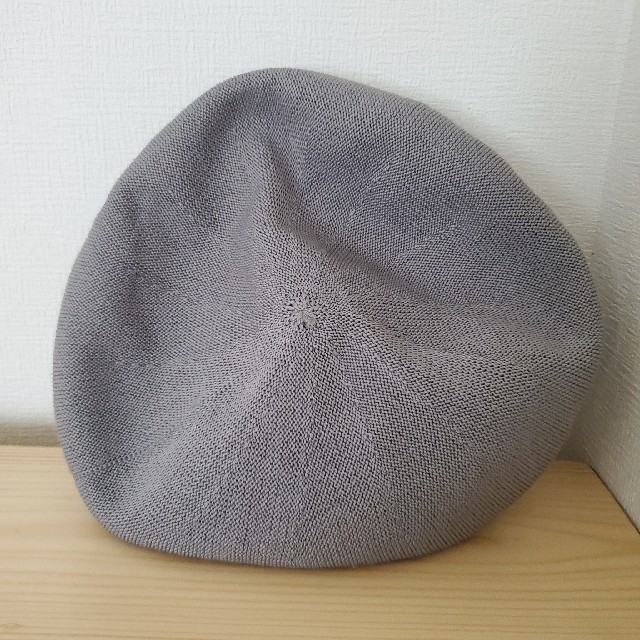 ベレー帽　グレー レディースの帽子(ハンチング/ベレー帽)の商品写真