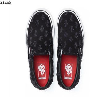 シュプリーム(Supreme)のSupreme Vans Hole Punch Denim Slip-On(スニーカー)