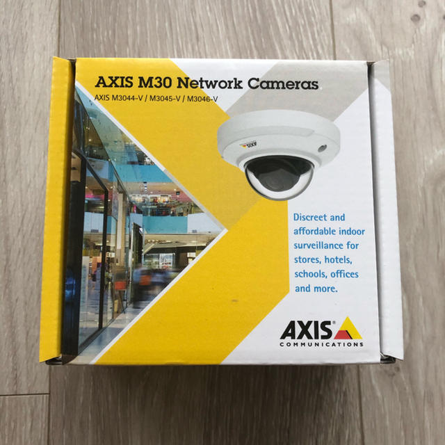 AXIS M3044-V 固定ドームネットワークカメラ