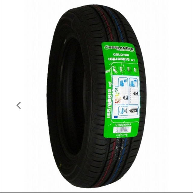 4本セット 165/65R15 新品サマータイヤ GRENLANDER 自動車/バイクの自動車(タイヤ)の商品写真