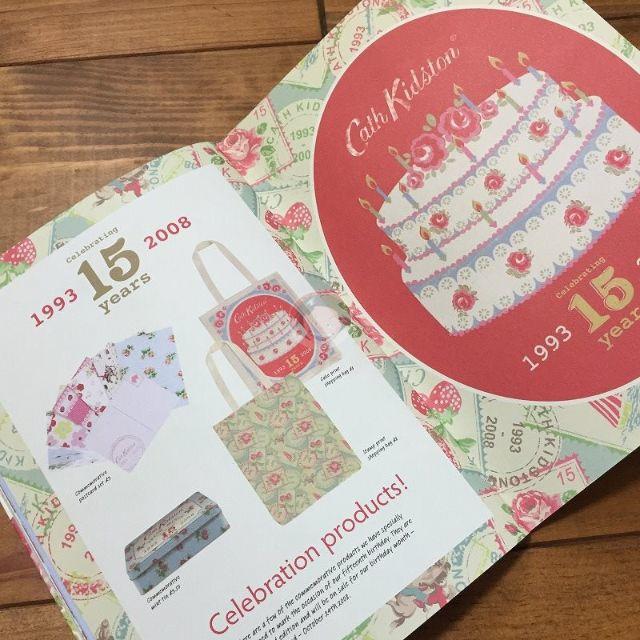 Cath Kidston(キャスキッドソン)の新品 キャスキッドソン 15周年記念 本 カタログ 2008年 レディースのバッグ(その他)の商品写真