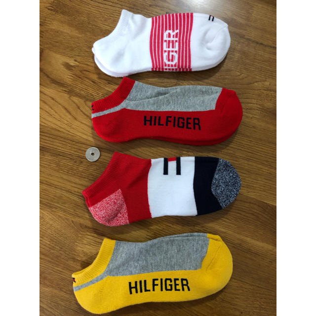 TOMMY HILFIGER(トミーヒルフィガー)のおかん様専用TOMMY HILFIGERレディースソックス4足セット02 レディースのレッグウェア(ソックス)の商品写真