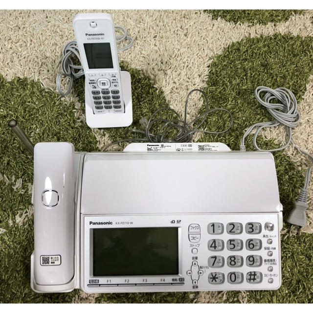 Panasonic(パナソニック)のパナソニック 電話 ファックス 親機 KX-PZ710 子機 KX-FKD506 スマホ/家電/カメラの生活家電(その他)の商品写真