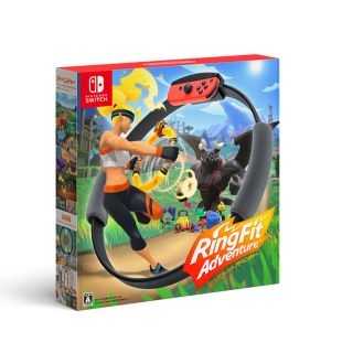 ニンテンドースイッチ(Nintendo Switch)のリングフィットアドベンチャー　パッケージ　当日発送(家庭用ゲームソフト)