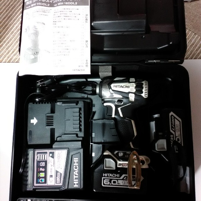 新品:日立コードレスインパクトドライバ 18V WH 18DDL2 2LYPK # stage