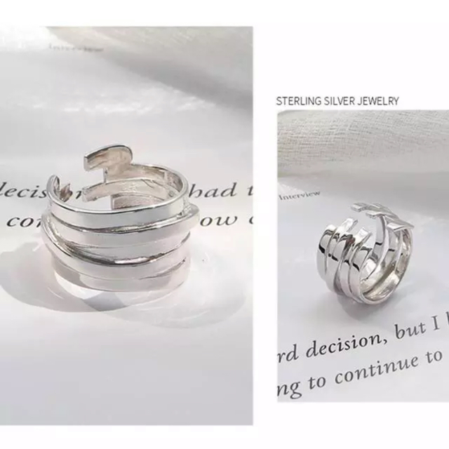 5five line silver ring シルバーリング レディースのアクセサリー(リング(指輪))の商品写真