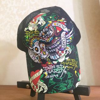 エドハーディー(Ed Hardy)のエドハーディー  ラインストーン　タイガーとイーグル(キャップ)