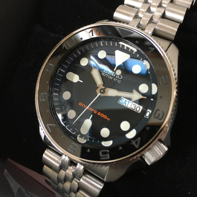 高品質】 SEIKO - 専用品‼️セイコー ダイバー SKX007 ブラックボーイ