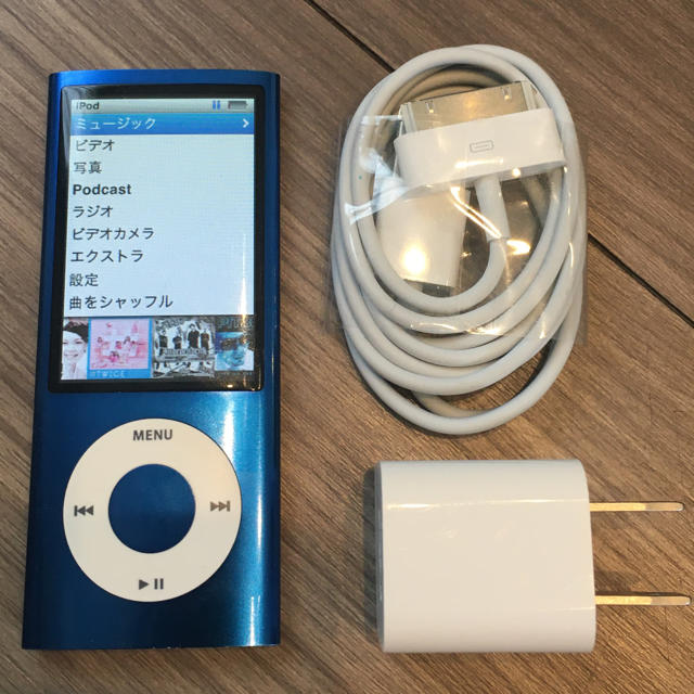 Apple(アップル)のipod nano 第5世代 16GB スマホ/家電/カメラのオーディオ機器(ポータブルプレーヤー)の商品写真