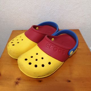 クロックス(crocs)のcrocs　クロックス　ジュニア　J2 　20センチ　(サンダル)