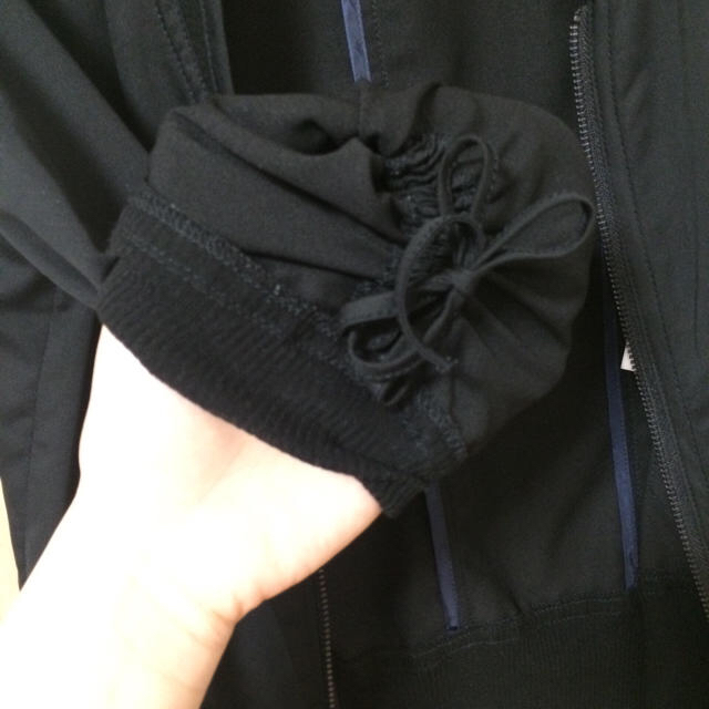 IENA(イエナ)のqulite♡ブラックブルゾン♡ レディースのジャケット/アウター(ブルゾン)の商品写真