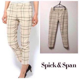 スピックアンドスパン(Spick & Span)のS&S♥︎T/Rセンタープレスパンツ(クロップドパンツ)