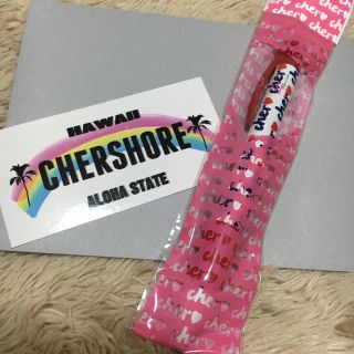 シェル(Cher)のchershoreステッカー&ボールペン(その他)