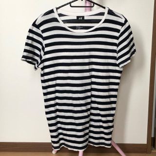 エイチアンドエム(H&M)のH&M ボーダーシャツ　半袖シャツ(シャツ)