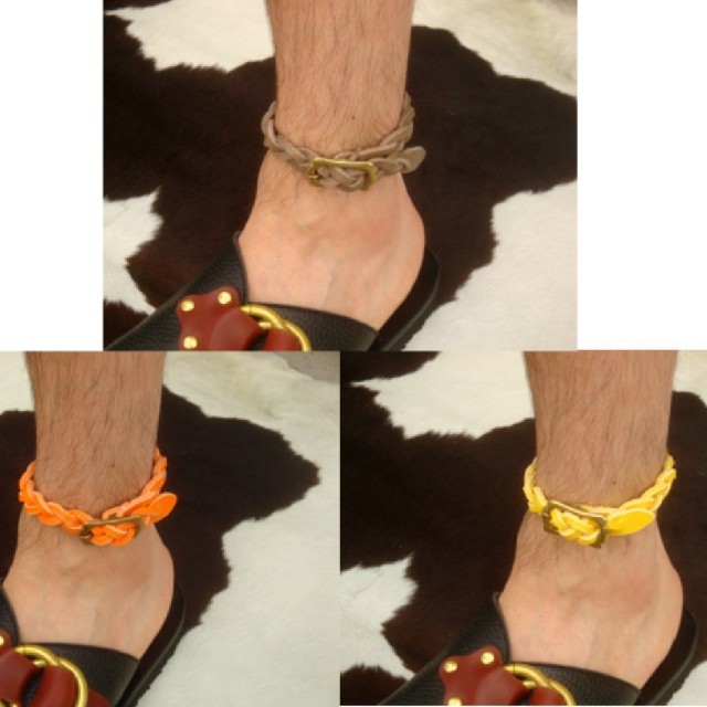 THE FLAT HEAD(フラットヘッド)のジェラードJELADO ANTIQUE GARMENTS ANKLET メンズのアクセサリー(アンクレット)の商品写真