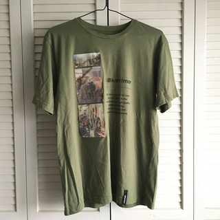 カリマー(karrimor)のKarrimor Tシャツ カーキ色 メンズL(Tシャツ/カットソー(半袖/袖なし))