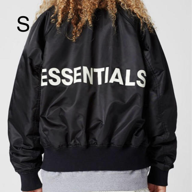 FEAR OF GOD(フィアオブゴッド)のfog essentials bomber jacket ボンバージャケット  レディースのジャケット/アウター(ミリタリージャケット)の商品写真