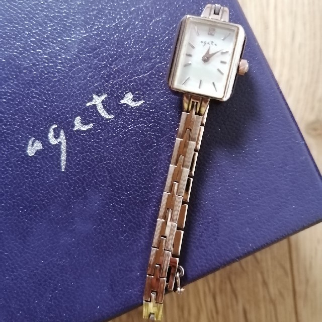 agete(アガット)のagate ブレスレット時計 レディースのファッション小物(腕時計)の商品写真