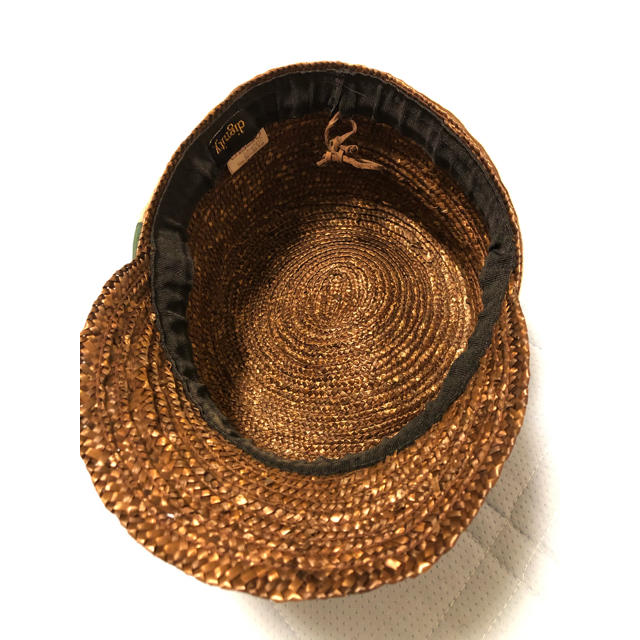 かんかん帽　麦わら帽子　ストローハット　大人の帽子 レディースの帽子(麦わら帽子/ストローハット)の商品写真