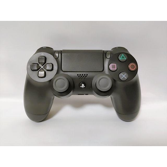 PlayStation4(プレイステーション4)のPS4 純正コントローラー 美品箱あり ジェットブラック エンタメ/ホビーのゲームソフト/ゲーム機本体(家庭用ゲーム機本体)の商品写真