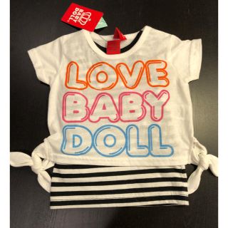 ベビードール(BABYDOLL)の新品　ベビードール　トップス　重ね着　セット　80cm(Ｔシャツ)