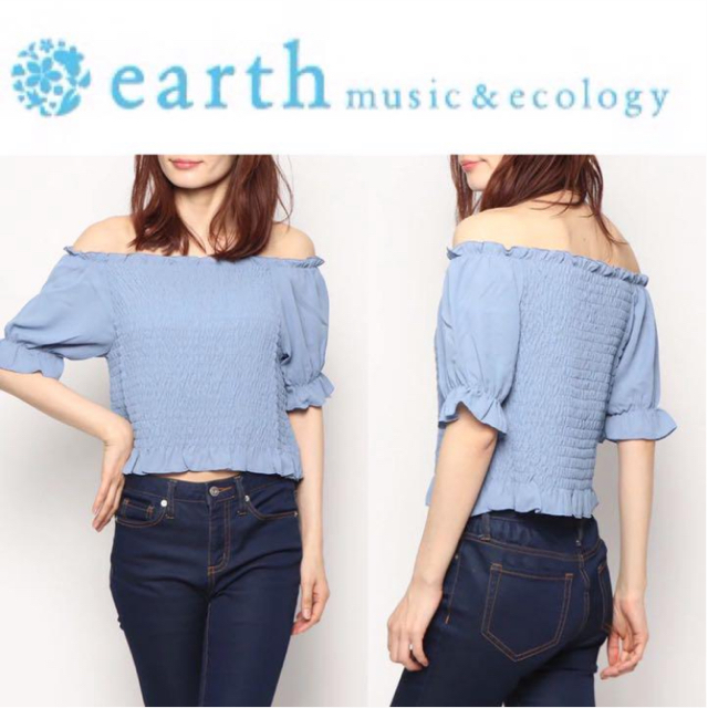 earth music & ecology(アースミュージックアンドエコロジー)の新品 オフショル  レディースのトップス(カットソー(半袖/袖なし))の商品写真