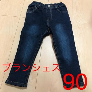 ブランシェス(Branshes)の未使用　ブランシェス　デニムスキニーパンツ　(パンツ/スパッツ)