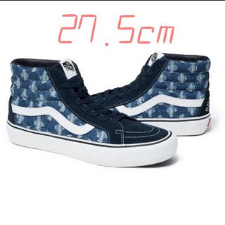 シュプリーム(Supreme)のSupreme Vans Hole Punch Denim Sk8-Hi(スニーカー)