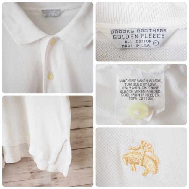 Brooks Brothers - USA製 Brooks Brothers Golden Fleece ポロシャツの ...