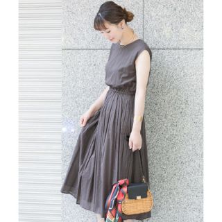 アーバンリサーチロッソ(URBAN RESEARCH ROSSO)のらんさま専用♡ ROSSO インド綿マキシワンピース(ロングワンピース/マキシワンピース)