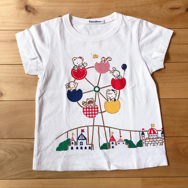 familiar(ファミリア)のファミリア　おはなしTシャツ 100cm キッズ/ベビー/マタニティのキッズ服女の子用(90cm~)(Tシャツ/カットソー)の商品写真