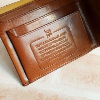 COACH - コーチ モダン ウォーター バッファロービルフォールド