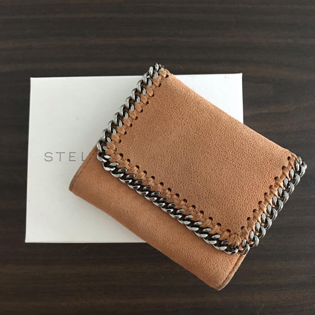 【（Sランク/未使用/タイプ2）】ステラマッカートニー 財布 長財布 STELLA McCartney ファラベラ コンチネンタル チェーン フラップ ウォレット 430999 W8859 1000(ブラック)レディース  美品