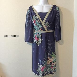 スーナウーナ(SunaUna)のスーナウーナ⭐️オリエンタルワンピース(ミニワンピース)