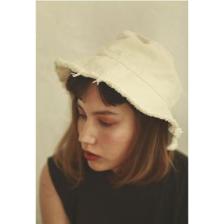 新品未使用 pocear CUT-OFF DENIM BUCKET HAT (ハット)