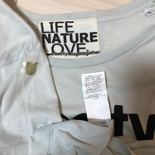 キムタク着 フリーシティ LOVE ロゴ 半袖 Tシャツ S FREE CITY-