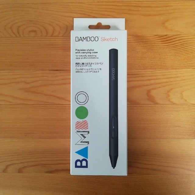 Wacom(ワコム)のワコム スタイラスペン Bamboo Sketch スマホ/家電/カメラのPC/タブレット(PC周辺機器)の商品写真