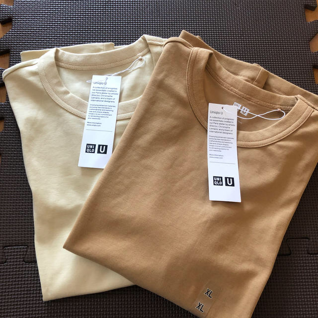 UNIQLO(ユニクロ)のちびーずのママ様　専用　クルーネックT ユニクロ　 レディースのトップス(Tシャツ(半袖/袖なし))の商品写真