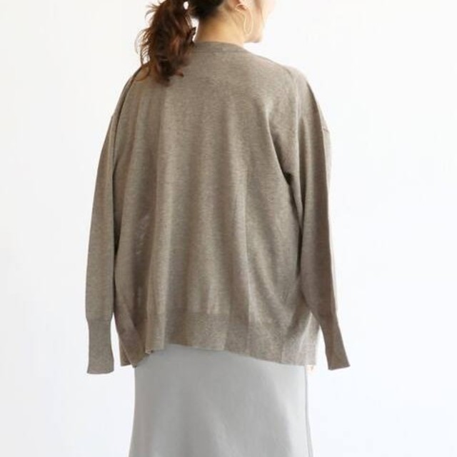 IENA イエナ コットン麻Vネックカーディガン 買得 www.toyotec.com