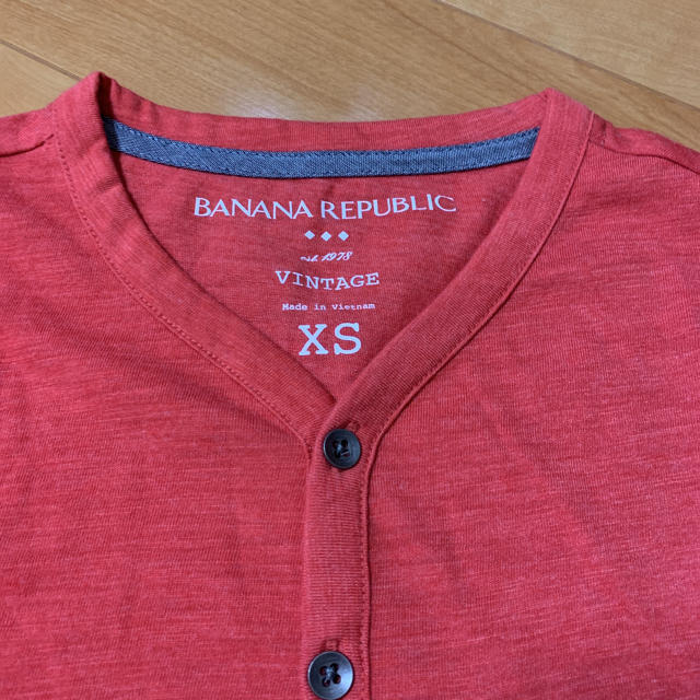 Banana Republic(バナナリパブリック)のバナナ・リパブリック　XS Tシャツ 新品未使用 メンズのトップス(Tシャツ/カットソー(半袖/袖なし))の商品写真