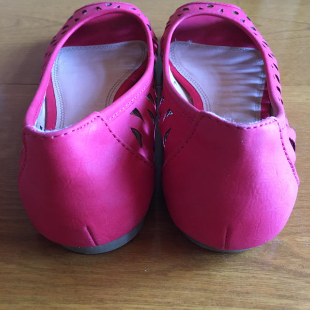 パンプス　サンダル　赤 レディースの靴/シューズ(サンダル)の商品写真