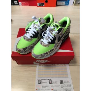 ナイキ(NIKE)のNIKE AIR MAX 90 DUCK CAMO GREEN 新品27.5cm(スニーカー)