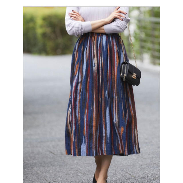 &NOSTALGIA ギャザーマキシスカート レディースのスカート(ロングスカート)の商品写真