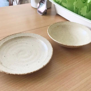 【断捨離特価】 平皿 深皿 2枚セット(食器)