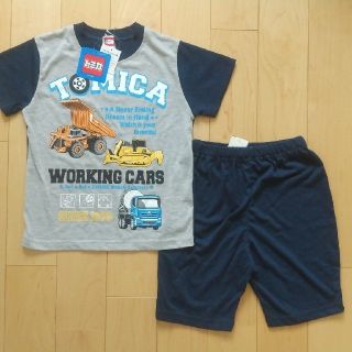 タカラトミー(Takara Tomy)の新品 タグつき　トミカ　半袖パジャマ　半ズボン　男の子　110 Tシャツ パンツ(パジャマ)