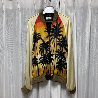 サンローラン(Saint Laurent)のSAINT LAURENT PARIS パームツリー　ブルゾン　48 正規品(ブルゾン)