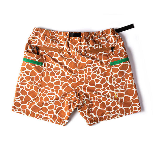 atmos(アトモス)のATMOS GRIP SWANY GEAR SHORTS GIRAFFE L メンズのパンツ(ショートパンツ)の商品写真