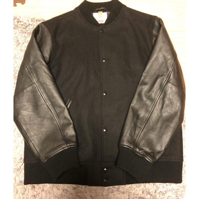 XL SUPREME Motion Logo Varsity Jacket 1