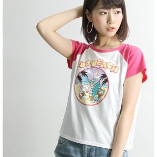 ウィゴー(WEGO)の【新品・未使用】かわいい　ZOO BEACH  Tシャツ(Tシャツ(半袖/袖なし))