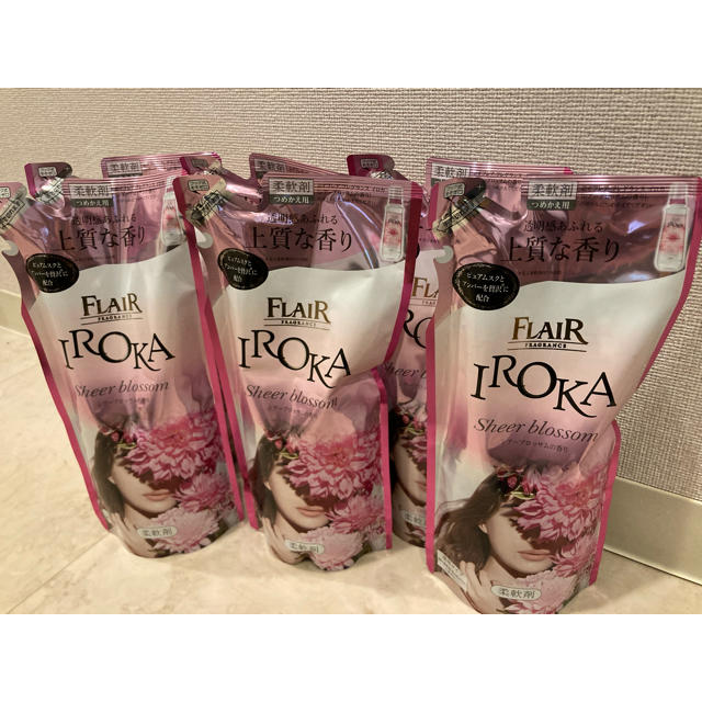 【新品】フレア フレグランス IROKA シアーブロッサムの香り 詰替 10袋 3